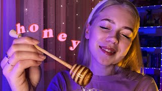 ASMR honey 🍯 asmr asmrminuha [upl. by Corbett]