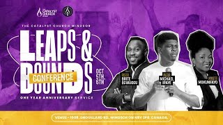 LEAPS amp BOUNDS CONFERENCE DAY 2  ANNIVERSARY SERVICE  SUN OCT 6TH 2024 THE CATALYST CHURCH GLOBAL [upl. by Cloris900]