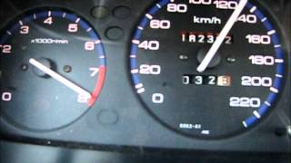 Honda civic EK4 b18c6 acceleration 0140 18 typer [upl. by Erich]