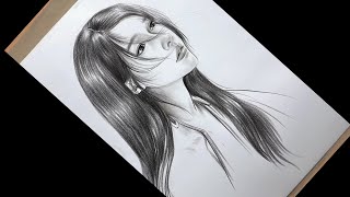 1 a girls sadness drawing  How to draw a girl [upl. by Rodina]