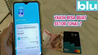 CARA SETOR TUNAI KARTU DEBIT BLU BCA DIGITAL [upl. by Rosenfeld]