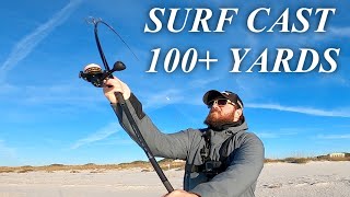 How To SURF CAST 100 Yards [upl. by Killian21]