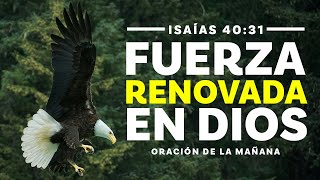 FUERZA RENOVADA EN DIOS  Oración por nuevas fuerzas [upl. by Sellig]