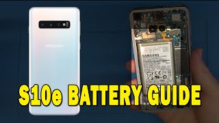 Samsung Galaxy S10e Battery Replacement Guide [upl. by Teodor288]