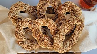 Whole Grain Turkish Simit Sourdough and Yeast Recipes [upl. by Nagrom]