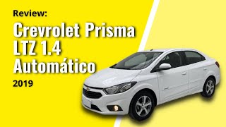 Chevrolet PRISMA LTZ Automático 2019  REVIEW [upl. by Aiclid]