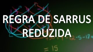 Regra de Sarrus reduzida [upl. by Eduard]