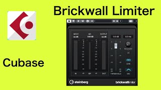 【 Cubase 】 Brickwall Limiter【マニュアル・パラメータの解説・使い方】エフェクト・プラグイン [upl. by Idonah220]