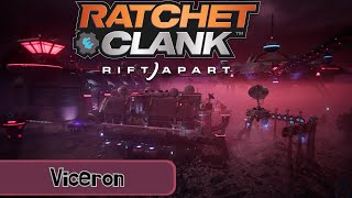 Ratchet and Clank Rift Apart  Viceron  Walkthrough  Collectibles [upl. by Hildie]