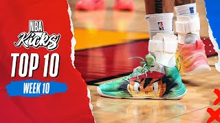 🔥The Top 10 NBA Sneakers  NBAKicks  Week 10 [upl. by Gautious]