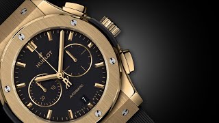 HUBLOT  CLASSIC FUSION CHRONOGRAPH YELLOW GOLD 42MM [upl. by Skye]