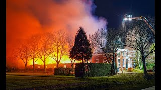 Boerderij afgebrand in Noordbroek [upl. by Zetrauq538]