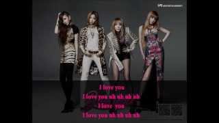 I love you 2NE1  Versión en español por Noelia [upl. by Bibbye]