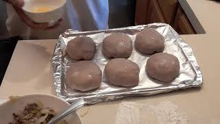 Part 2 Traditional German bierocks recipeMade from scratch children favorite stuffed rolls [upl. by Aynosal]