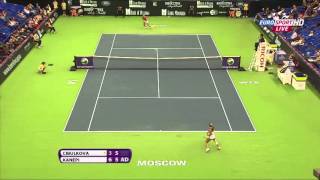 Kanepi vs Cibulkova 2011 Moscow Highlights [upl. by Akel]