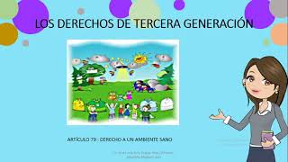 LAS GENERACIONES DE DERECHOS HUMANOS PRIMERA SEGUNDA Y TERCERA GENERACIÓN DE DDHH Jubilación [upl. by Acinna]