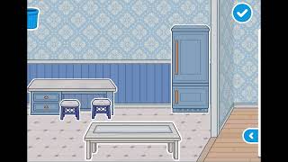 Opening and house decorating with Toca Boca coastal Villa pack [upl. by Arel]