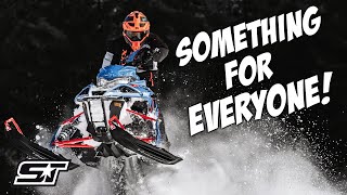 Exploring Yamahas Diverse Range of Snowmobiles From Beginner to Lake Rocket [upl. by Nomihs190]