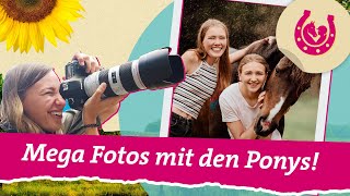 ProfiFotoshooting mit Lia Lea amp den Pferden  Mein Pferdesommer  SWR Plus [upl. by Dyrraj]