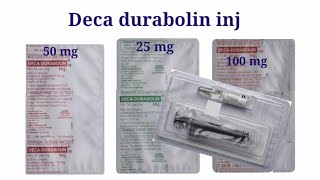 Deca durabolin 25 mg  50 mg  100 mginj Use  side effects  benefitsin hindi [upl. by Clements]