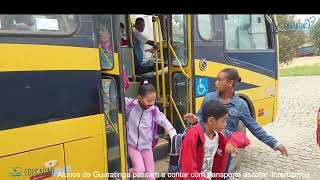 Alunos de Guaratinga passam a contar com transporte escolar interbairros [upl. by Haziza369]