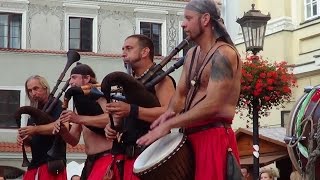 Hollóének Hungarica  6 godzin później na scenie Jarmark Jagielloński Lublin 2013 [upl. by Nyrad466]