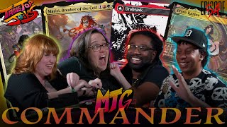 MTG Commander Gameplay InfiniTokens vs ManaCurves vs Kurohitsuki vs Blackneto TTJ ep54 [upl. by Cooley679]