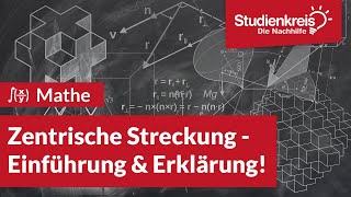 Zentrische Streckung  Einführung amp Erklärung  Mathe verstehen mit dem Studienkreis [upl. by O'Toole600]