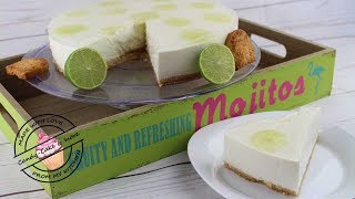 Limette Kokos Torte I Kühlschranktorte I no bake torte I ohne backen [upl. by Yrrum]