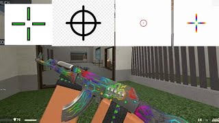 How to get a custom crosshair for counter blox Roblox [upl. by Anemolihp578]