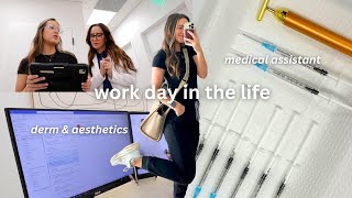 MEDICAL ASSISTANT day in the life  what MAs REALLY do all day in aesthetic dermatology [upl. by Hoffmann]