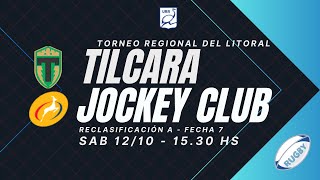 TILCARA PARANÁ VS JOCKEY CLUB VENADO TUERTO  FECHA 7  RECLASIF A  TRL [upl. by Ennayehc]