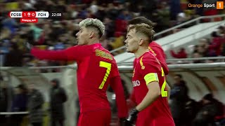 REZUMAT  FCSB  Hermannstadt 30 Show cu Olaru și Coman FCSB ia avans în clasament [upl. by Meadow]