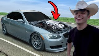 I Put A Corvette Motor In A BMW [upl. by Earlie]