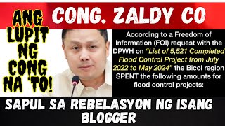 OPINION CORNER Billions na FLOOD CONTROL PROJECTS sa Bicol Region ISINIWALAT ng kilalang blogger [upl. by Amil]