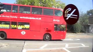 Optare Solo ExCT Plus OS13 HCT 1751 Stagecoach London 47987 YJ60PFG Journey on Route 385 Return [upl. by Ayotahs]