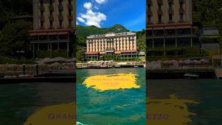 The Grand Hotel Tremezzo Lake Como Italy 🇮🇹 the jewel 💎 of the Lake [upl. by Bradleigh]