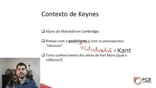 Macroeconomia de Keynes  Introdução [upl. by Napoleon37]