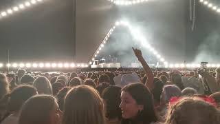 Crowd singing Bohemian Rhapsody before Harry Styles concert  Cardiff 210623 [upl. by Kirkpatrick11]