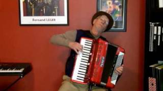 Tarantella Accordion Solo Roland FR7 [upl. by Nitnerb]