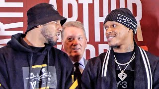 WHOS FOOLING WHO Lyndon Arthur vs Anthony Yarde REMATCH FACEOFF [upl. by Dranreb]