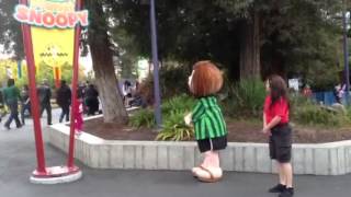 Peppermint Patty at California Great America [upl. by Eelatsyrc]