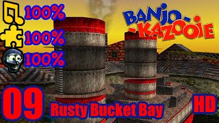 Banjo Kazooie HD 100 Walkthrough Part 9  Rusty Bucket Bay [upl. by Sabina]