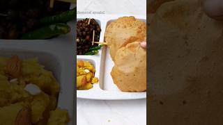 Ashtmi Navami special Puri Recipe  short shorts [upl. by Laban703]