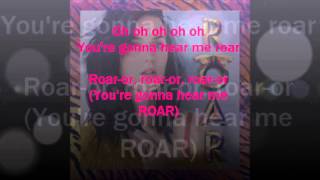 Roar  Katy Perry Lyrics [upl. by Morgun992]