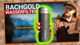 Bachgold Wasserfilter besser als der GRAYL Outdoor  Bushcraft [upl. by Otxis369]