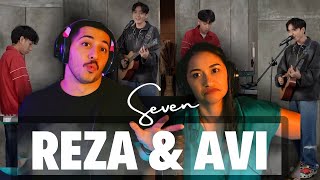 INSANE COVER BY REZA DARMAWANGSA amp AVI  Jungkook 정국  Seven feat Latto  REACTION 🔥🔥 [upl. by Raval]