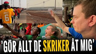 Bisarr upplevelse inför känsliga matchen i Afrikanska mästerskapen [upl. by Eugnimod]