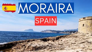 MORAIRA Spain 🇪🇸 One Day In The Gem Of Costa Blanca Perfect Day Trip from Alicante or Valencia [upl. by Readus671]