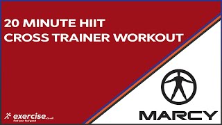 20 Minute HIIT Cross Trainer Workout [upl. by Atalie151]